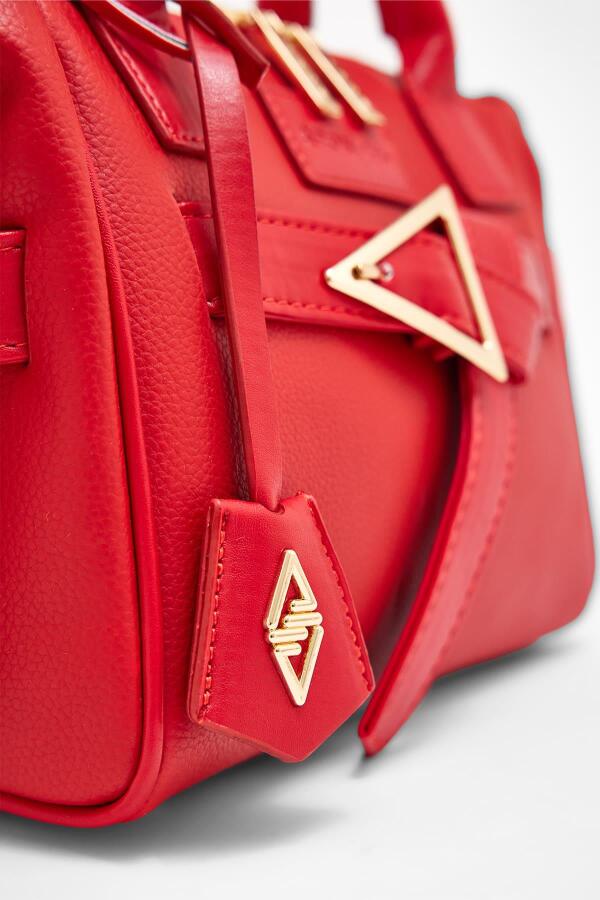 Sophia Kırmızı Kadın El Çantası - 9