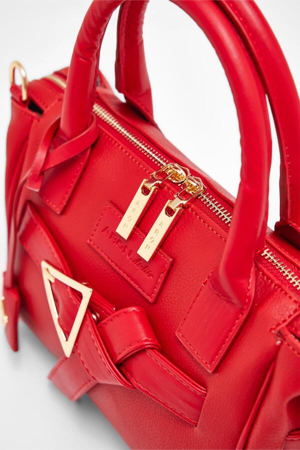 Sophia Kırmızı Kadın El Çantası - 10