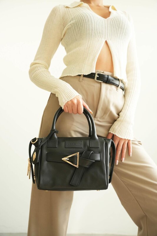 Sophia Siyah Kadın El Çantası