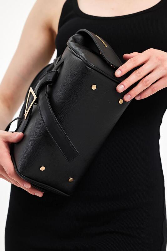 Sophia Siyah Kadın El Çantası - 8