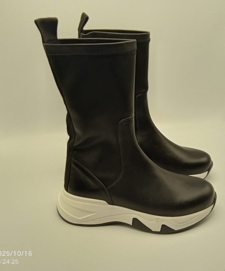 Stretch Kadın Streç Bot – 27 cm Uzunluk, Termolight Kaymaz Taban, 5 cm Taban - 1