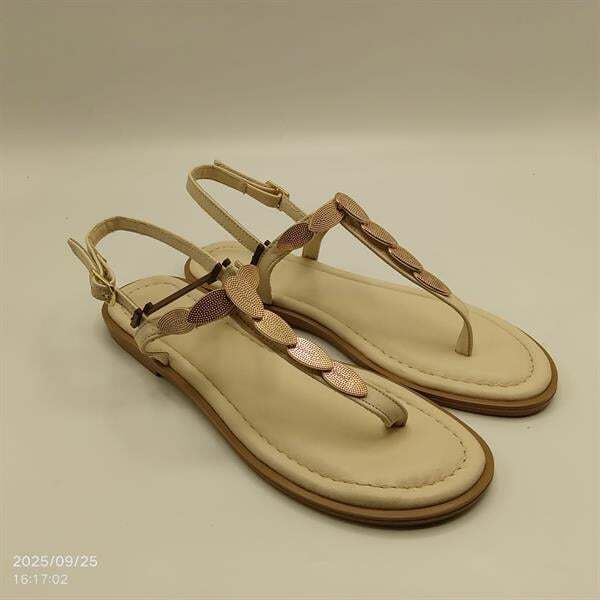 Sunny Bej Parmak Arası Sandalet - 2