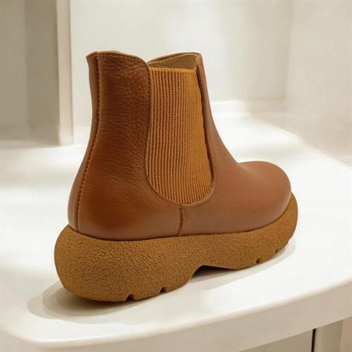 Tuna Taba Deri Kadın Chelsea Bot - 3