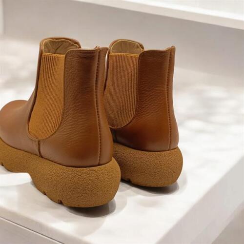 Tuna Taba Deri Kadın Chelsea Bot - 5