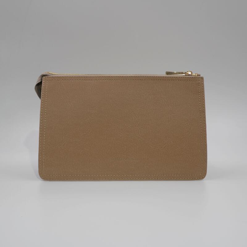 Valeria Vizon Desenli Parlak Kadın Çapraz Çantası - 5