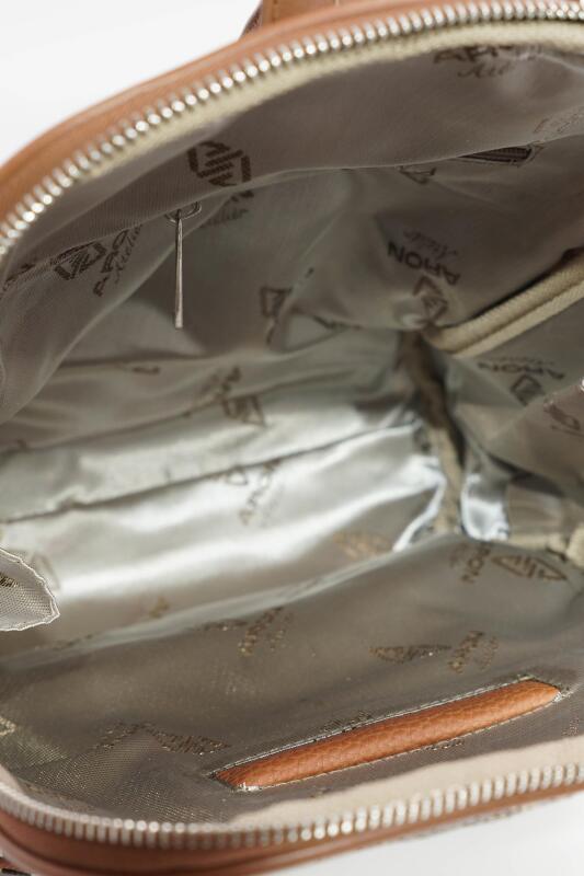 Vanessa Yılan Derili Kadın Sırt Çantası - 4