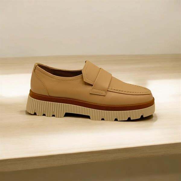 Venice Nud Deri Maskülen Ayakkabı - 1