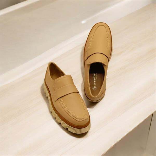 Venice Nud Deri Maskülen Ayakkabı - 4