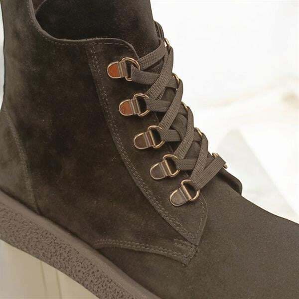 Winter Siyah Süet Kadın Bot - 3